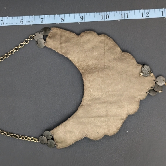 Chico's Carla Vintage Bib Style Necklace - Picture 9 of 10